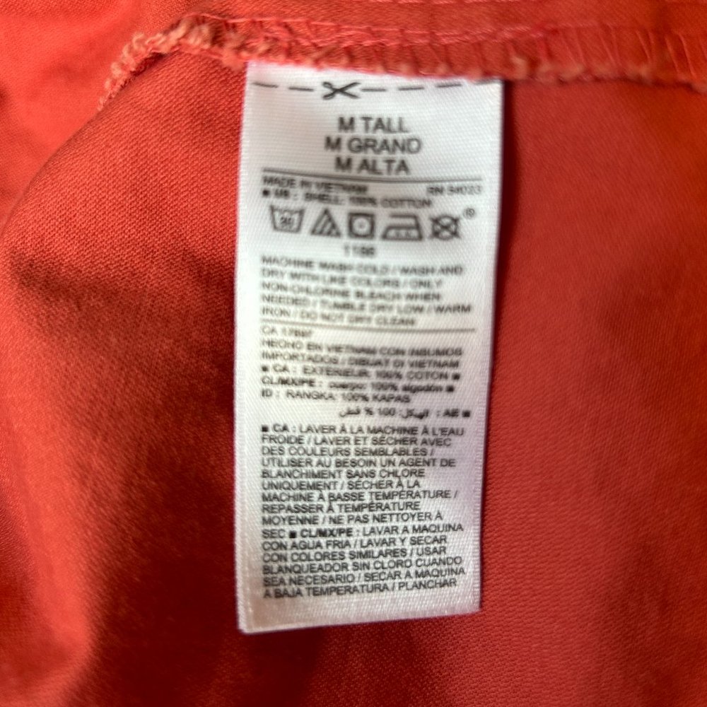 Old Navy Women's Canvas Field Jacket Size Medium Tall - Picture 9 of 11